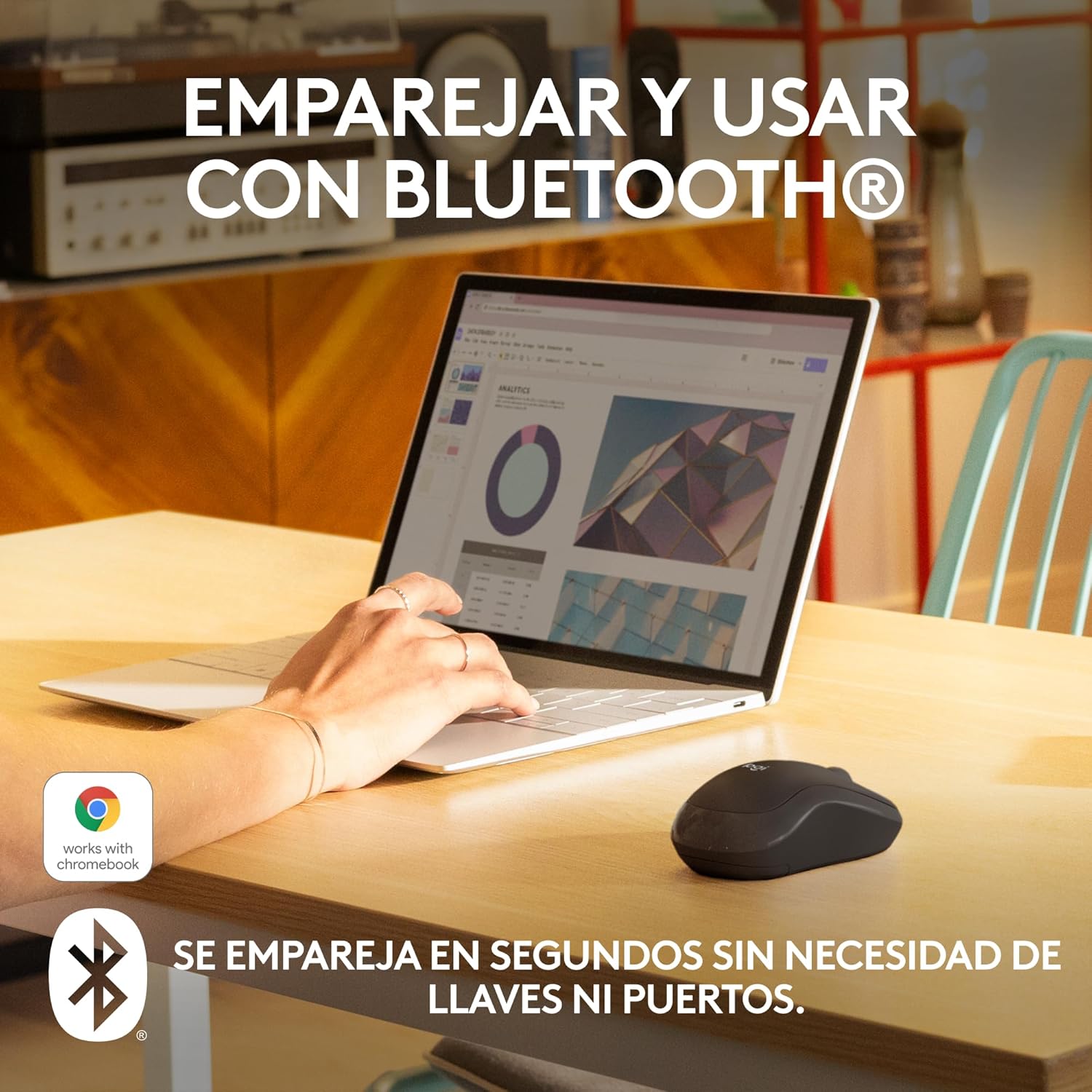 Rato sem fios Logitech M240/ Até 1000 DPI - Imagem 2