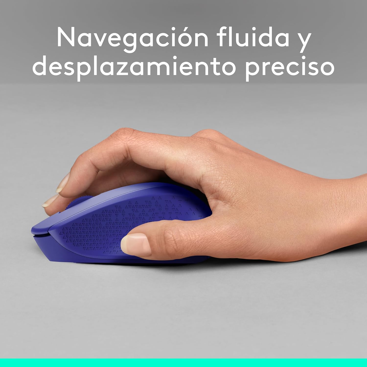 Rato Sem Fios Logitech M330 Silent Plus/ Até 1000 DPI/ Azul - Imagem 4