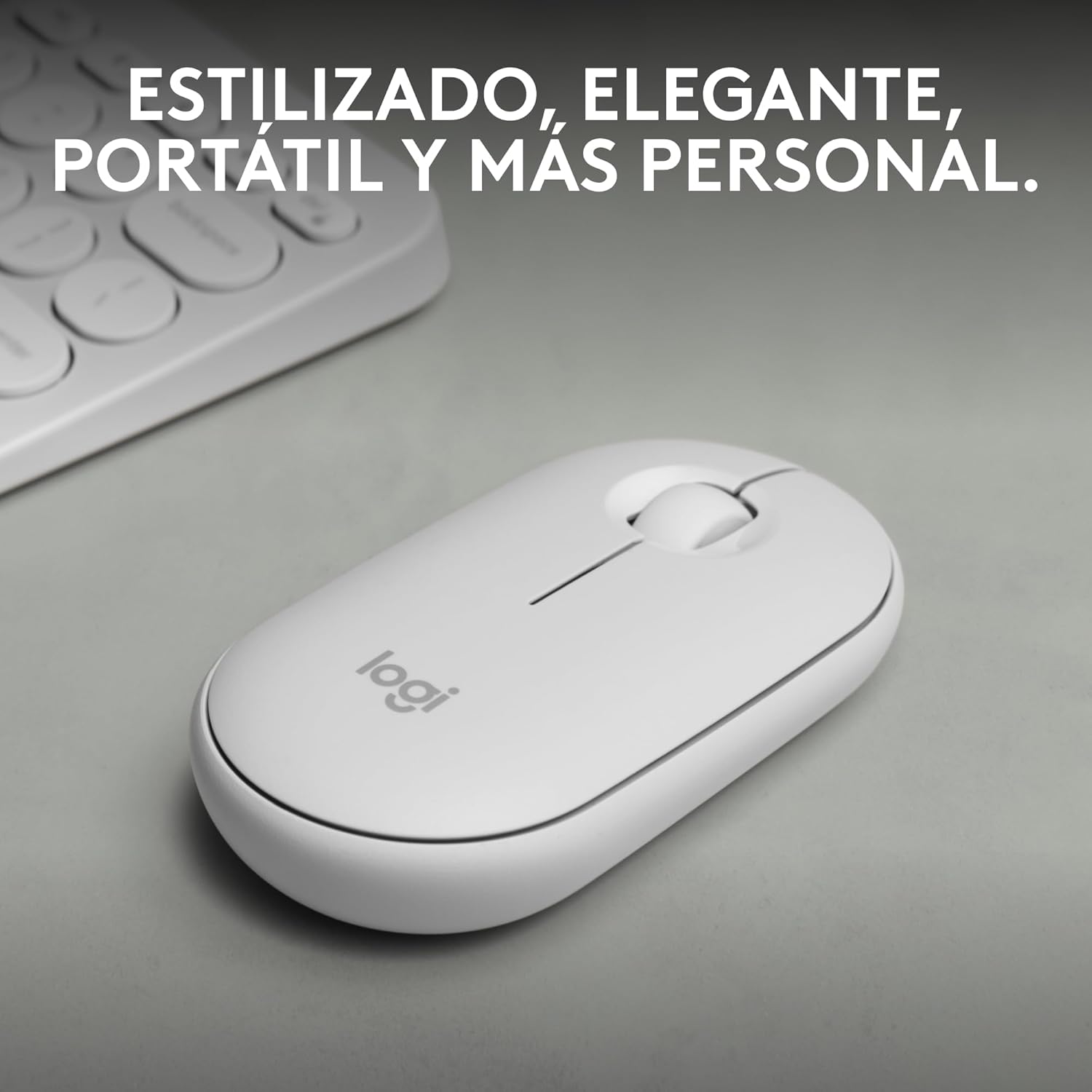 Rato Sem Fios Logitech Pebble 2 M350S/ Até 1000 DPI/ Branco - Imagem 2