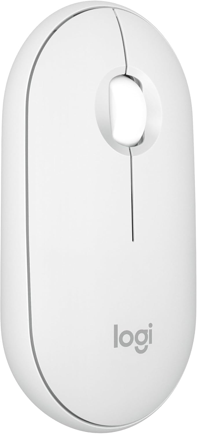 Rato Sem Fios Logitech Pebble 2 M350S/ Até 1000 DPI/ Branco
