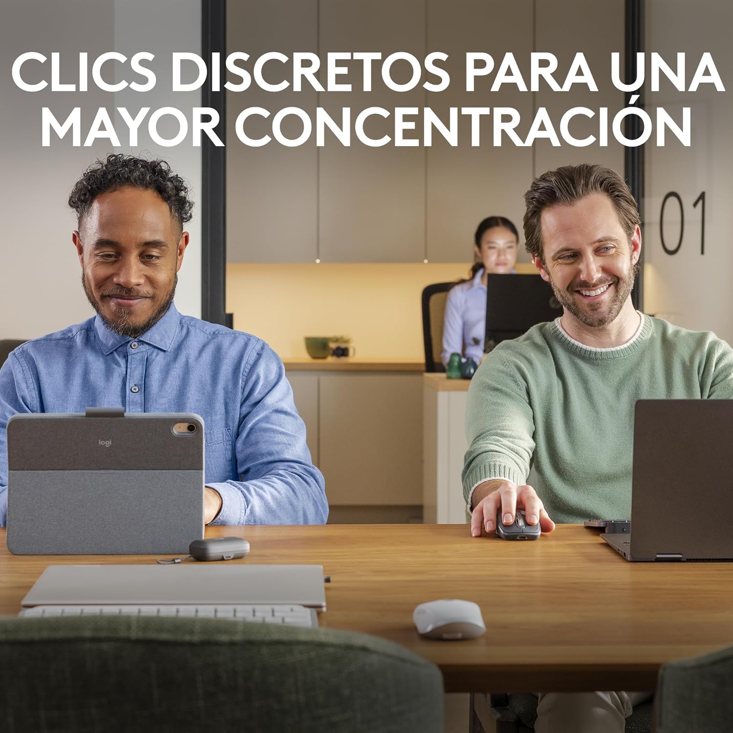 Rato Sem Fios por Bluetooth Logitech MX Anywhere 3S/ Bateria recarregável/ Até 8000 DPI/ Grafite - Imagem 3