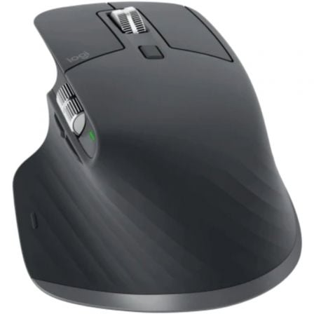 Rato Ergonómico Sem Fios Logitech MX Master 4 8000 DPI Roda MagSpeed Resposta Háptica Grafite - Imagem 2