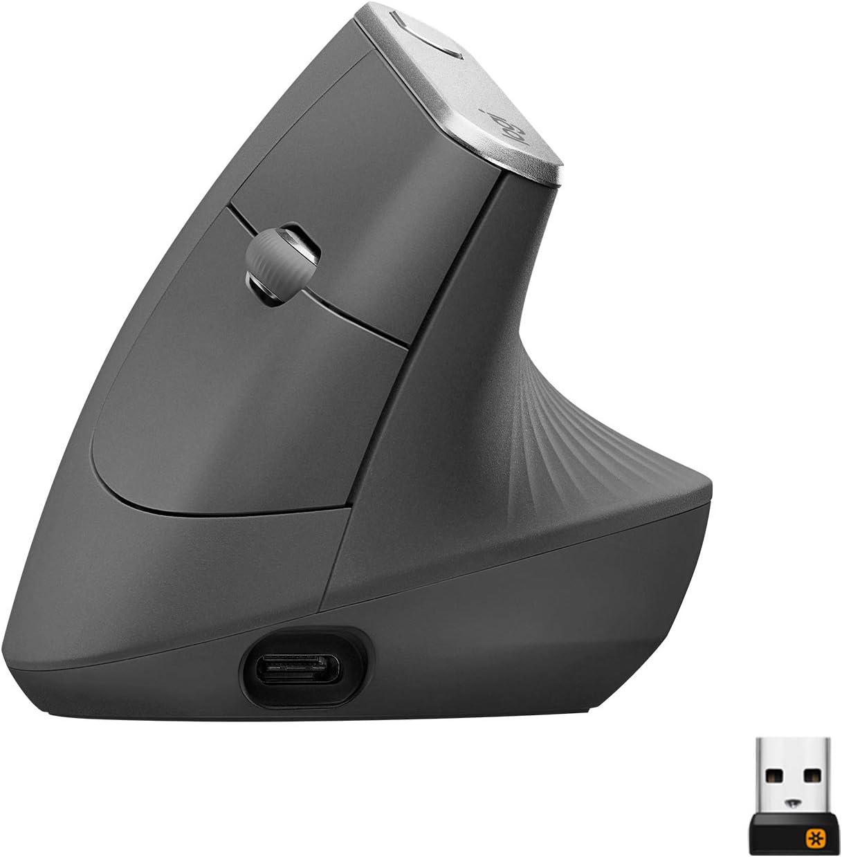 Rato Vertical Sem Fios por Bluetooth Logitech Vertical MX/ Bateria recarregável/ Até 4000 DPI
