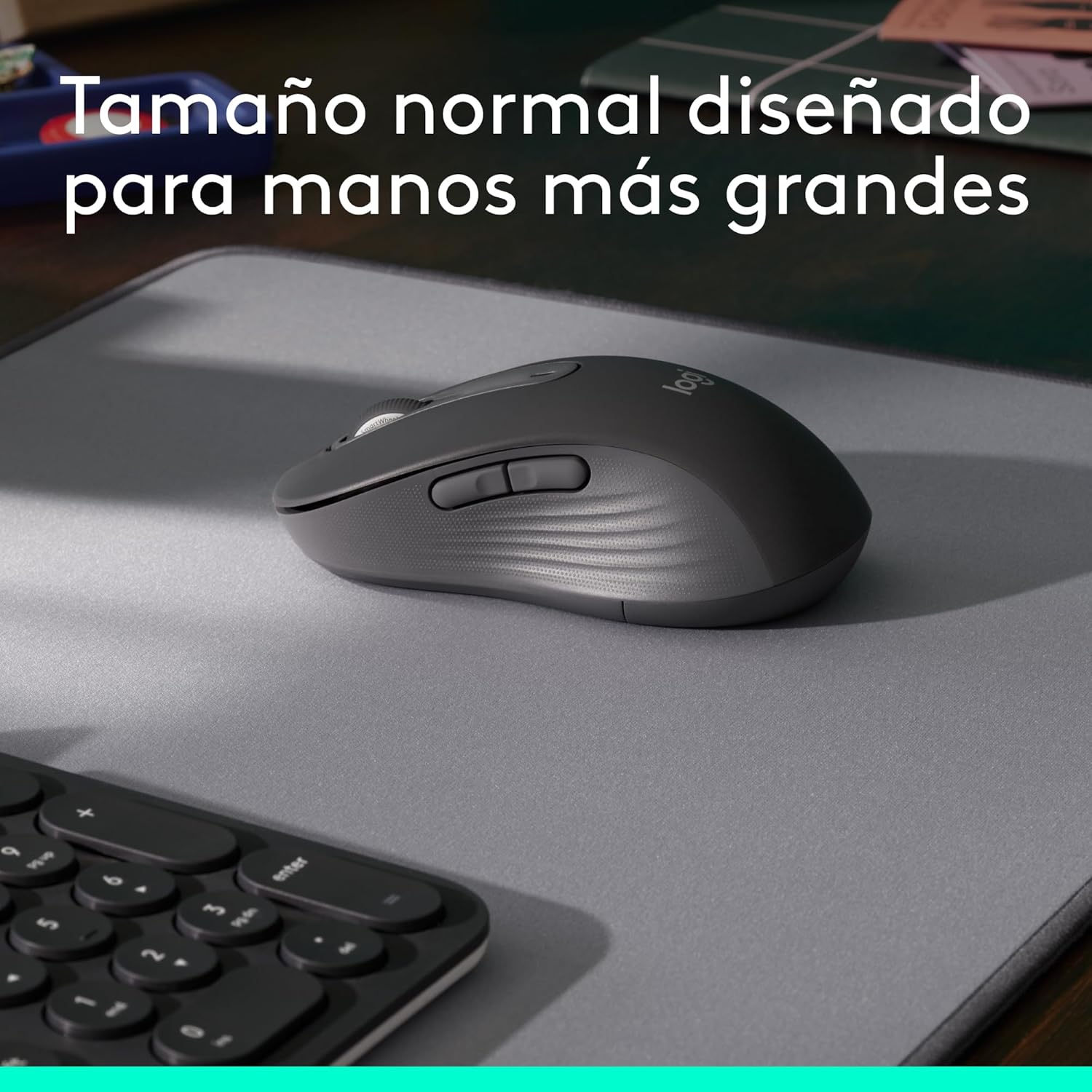 Rato Sem Fios por Bluetooth Logitech Signature M650 L/ Até 2000 DPI - Imagem 3