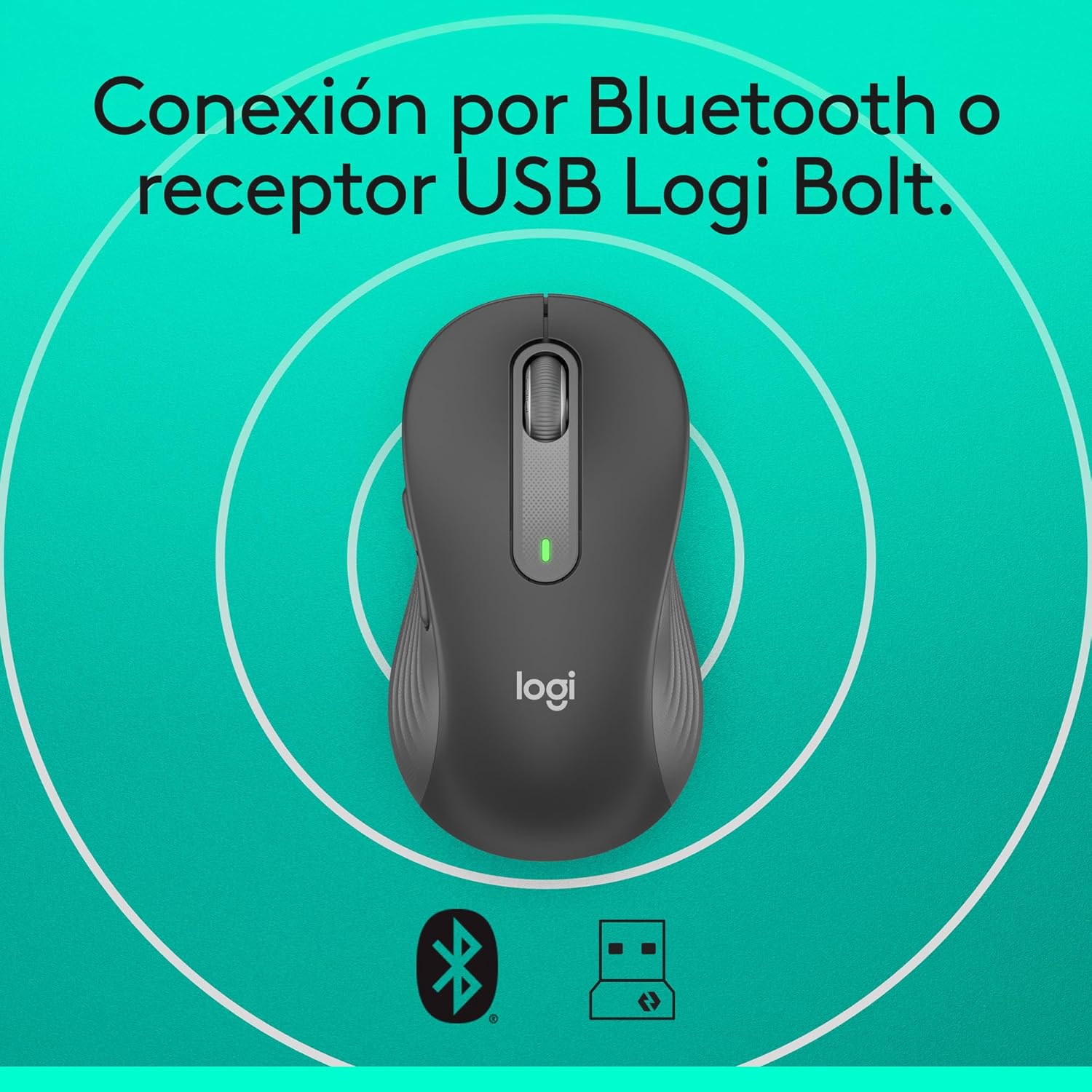 Rato Sem Fios por Bluetooth Logitech Signature M650 L/ Até 2000 DPI - Imagem 7
