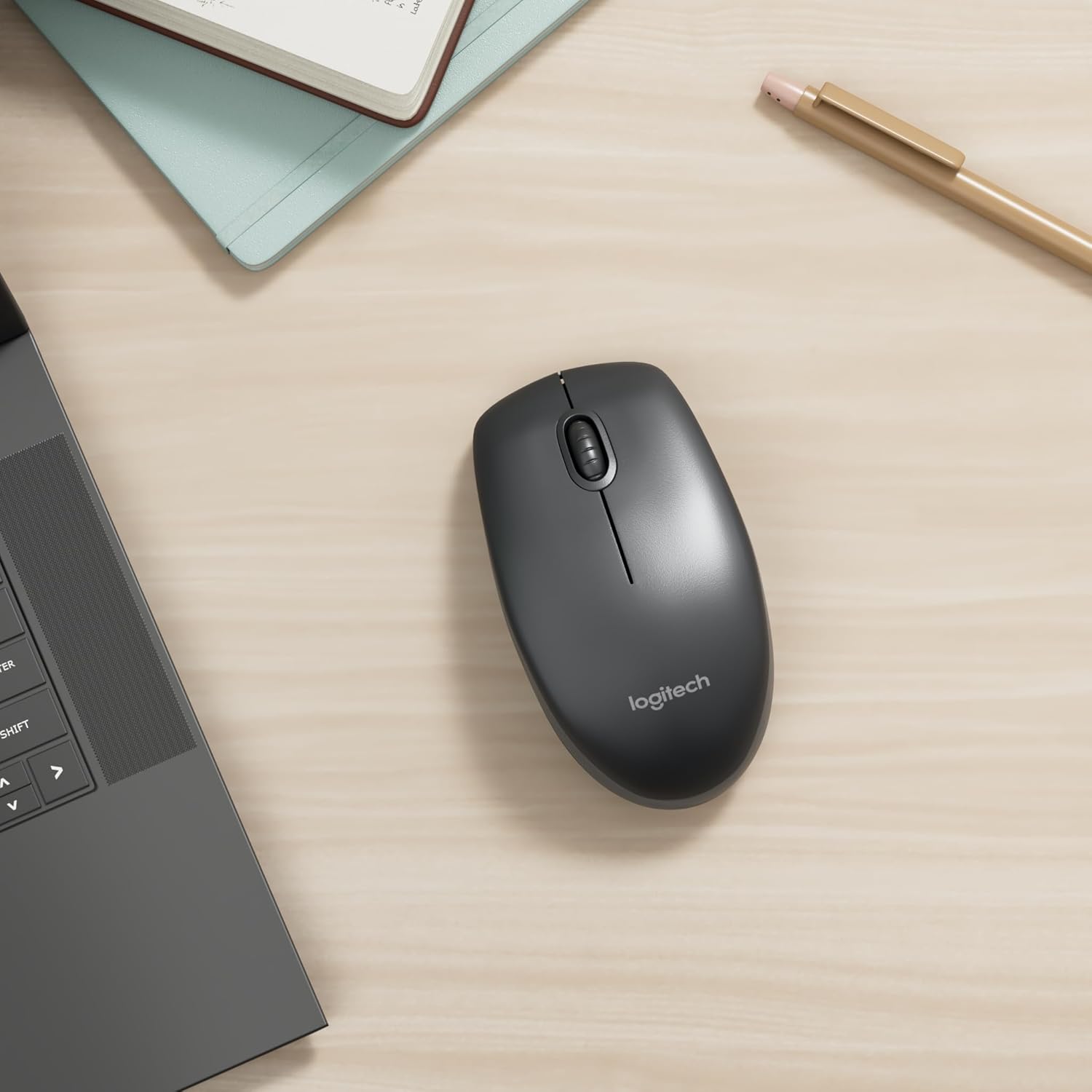 Rato Logitech B100 OEM/ Até 800 DPI - Imagem 2