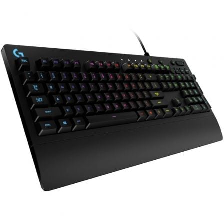 Teclado Gaming Logitech G213 Prodigy RGB LIGHTSYNC Mech-Dome Resistente a Salpicos Preto - Imagem 2