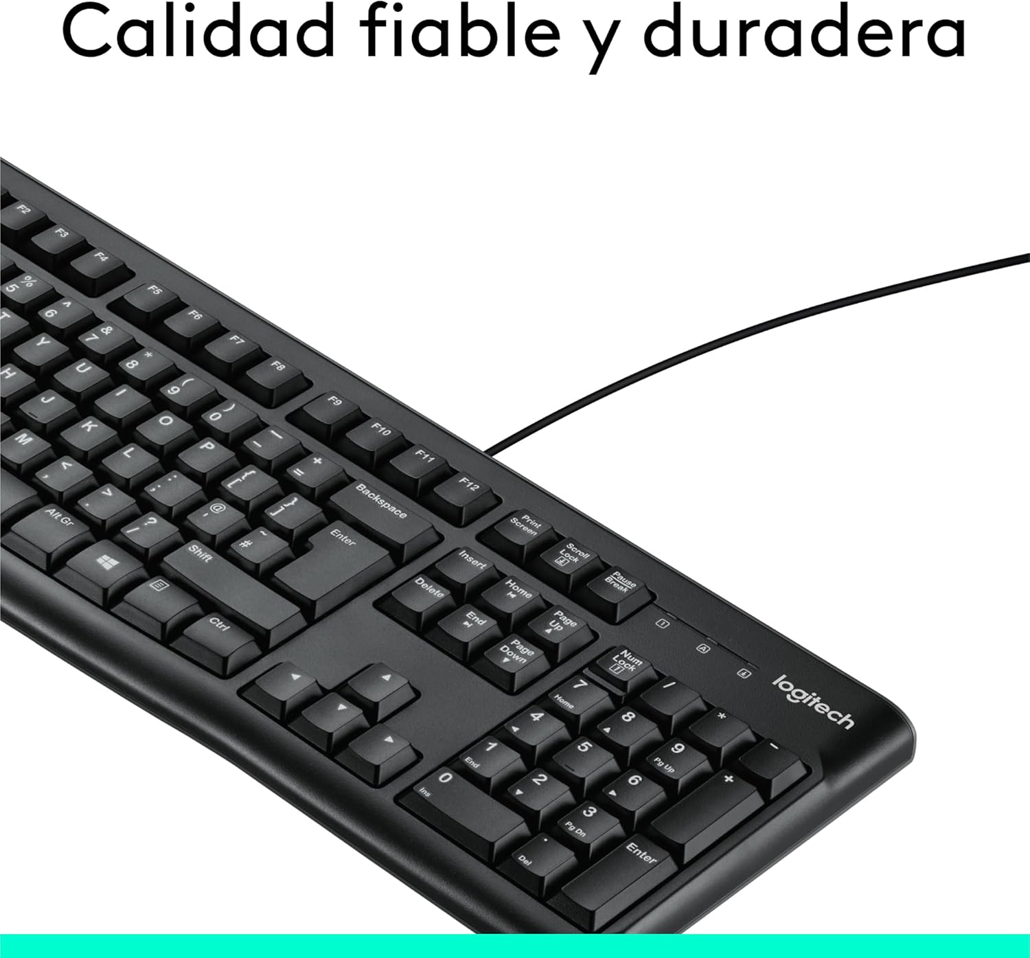 Teclado Logitech K120 Retail - Imagem 3