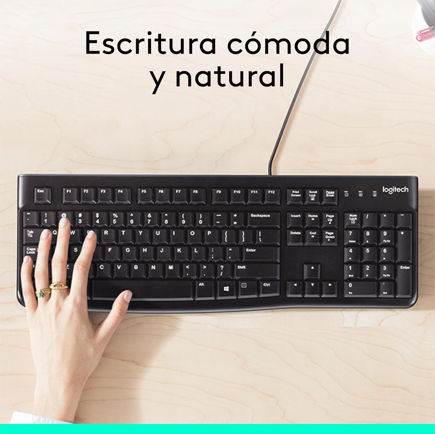 Teclado Logitech K120 Retail - Imagem 2