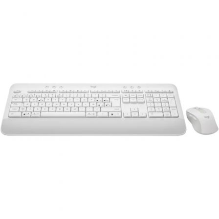 Teclado e Rato Sem Fios Logitech Signature MK650 Combo Para Negócios/ Branco - Imagem 2