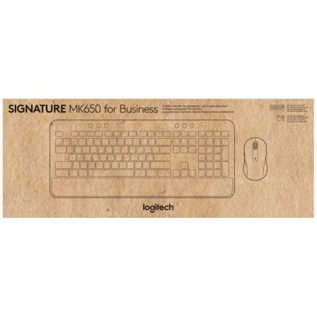 Teclado e Rato Sem Fios Logitech Signature MK650 for Business 920-010998/ Grafite - Imagem 4