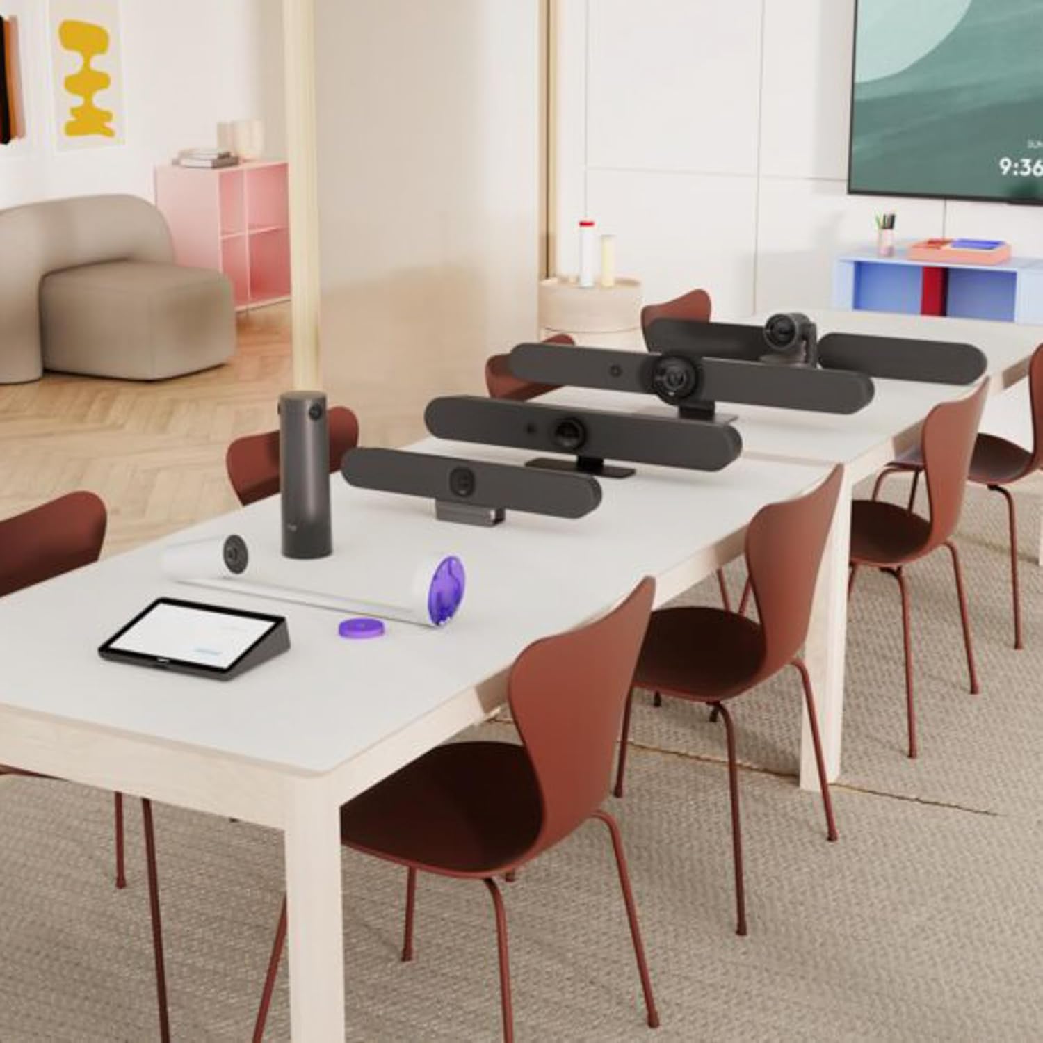 Sistema de Videoconferência Logitech Rally Plus/ Campo de Visão 82º/ 4K - Imagem 5
