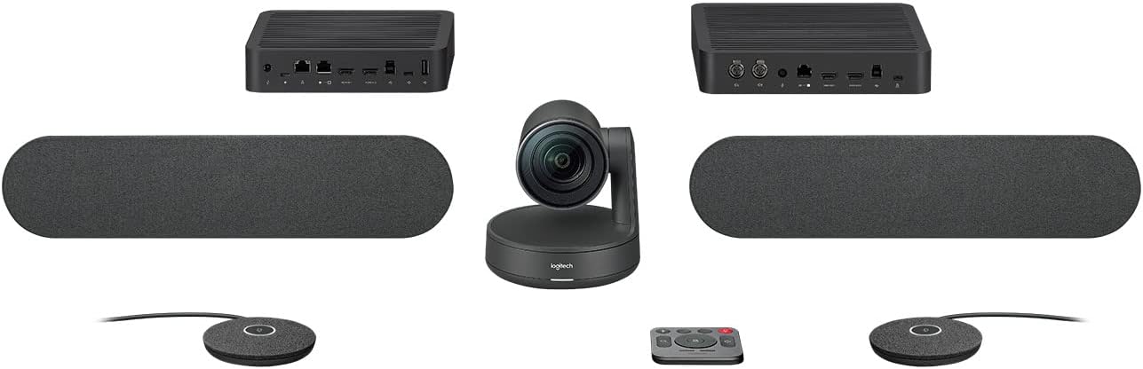 Sistema de Videoconferência Logitech Rally Plus/ Campo de Visão 82º/ 4K - Imagem 8