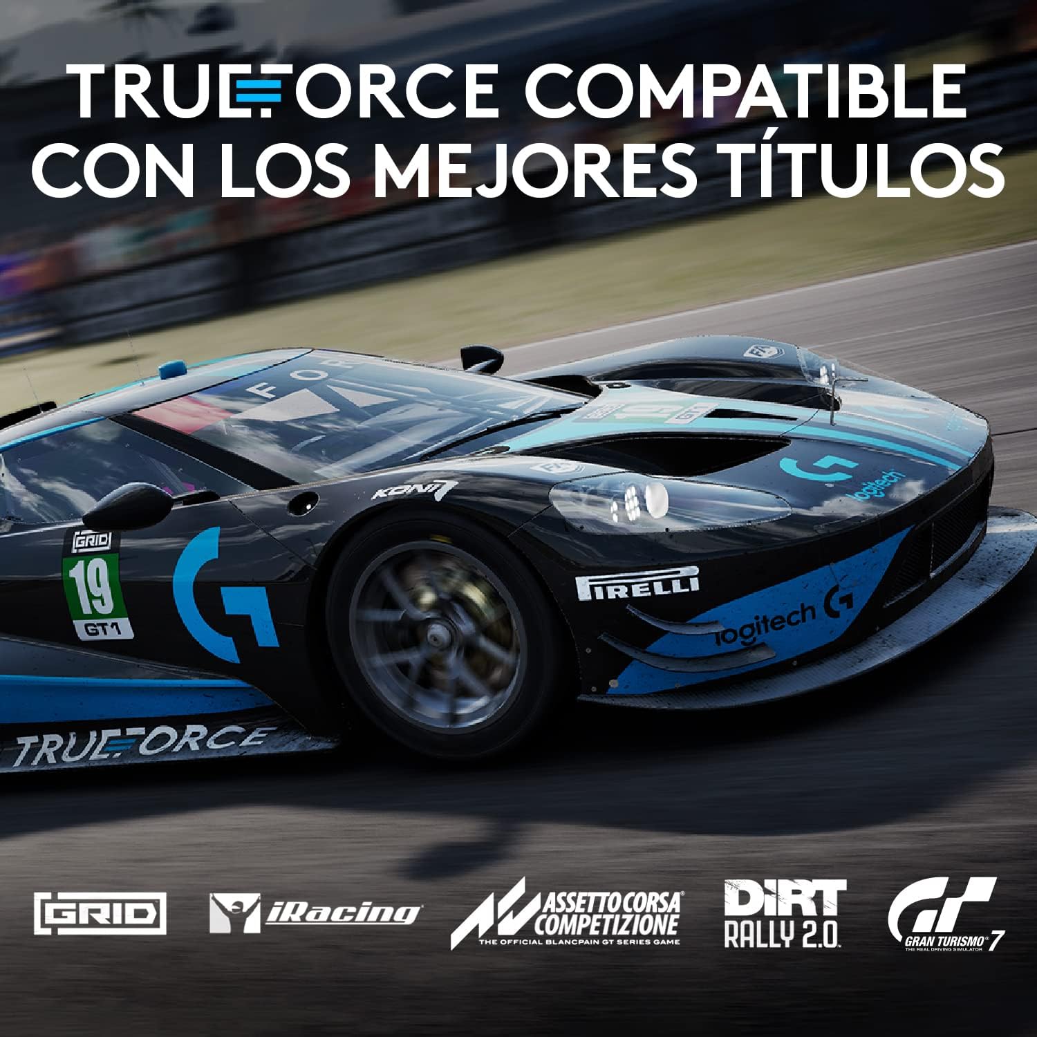 Volante com Pedais Logitech G923 TrueForce para PlayStation PS5/ PC - Imagem 11