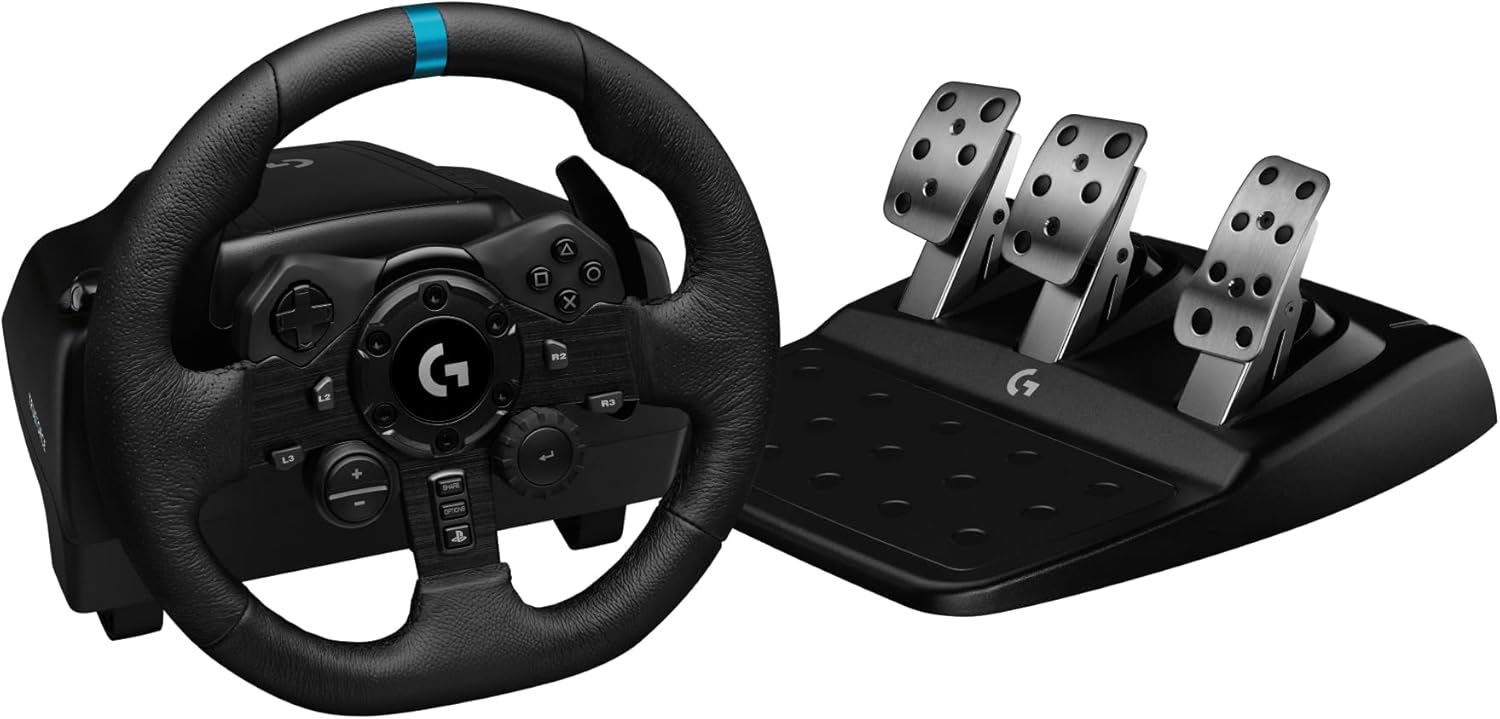 Volante com Pedais Logitech G923 TrueForce para PlayStation PS5/ PC