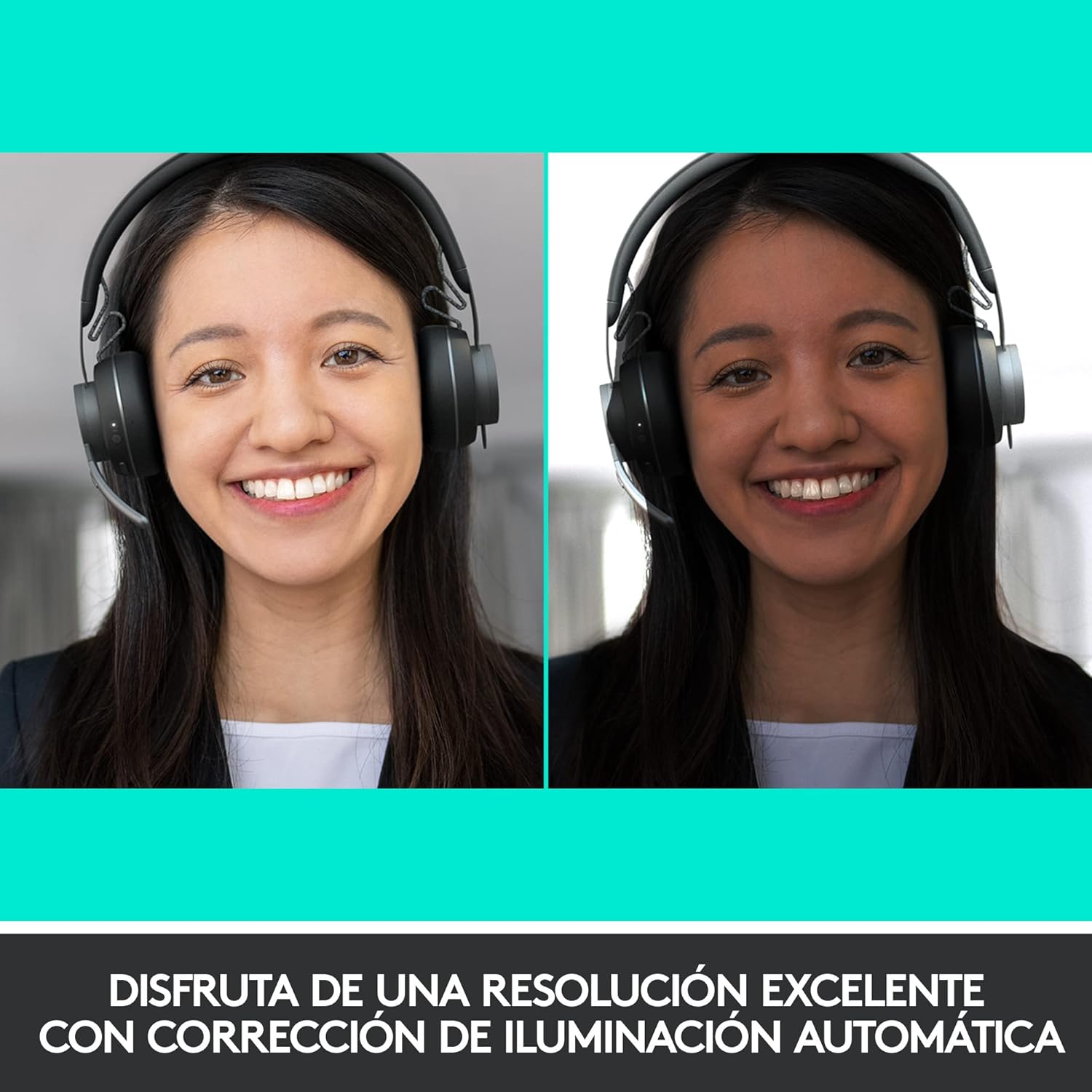 Webcam Videoconferência Logitech Brío 4K/ Foco Automático/ 4096 x 2160 Ultra HD - Imagem 5