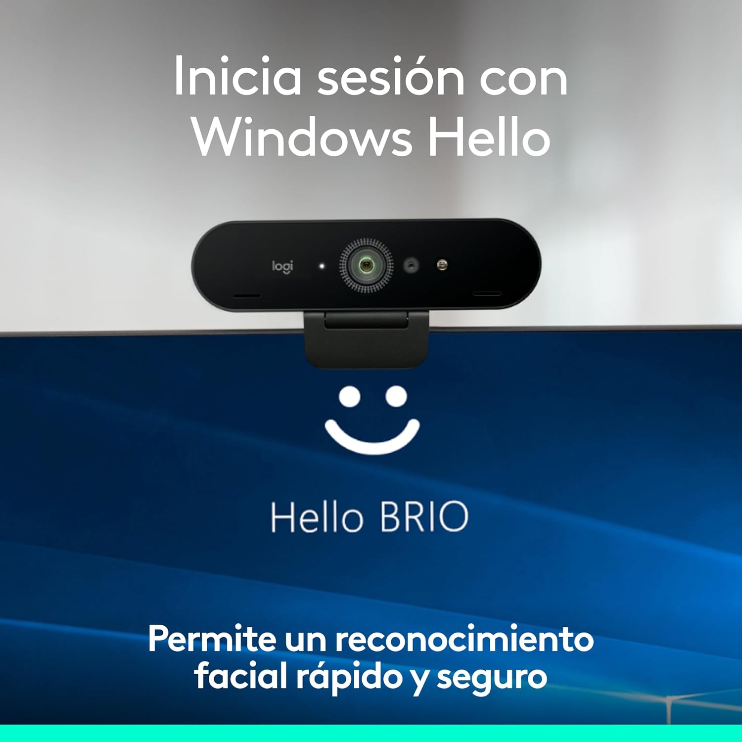 Webcam Videoconferência Logitech Brio 4K / Foco Automático / 4096 x 2160 Ultra HD - Imagem 8