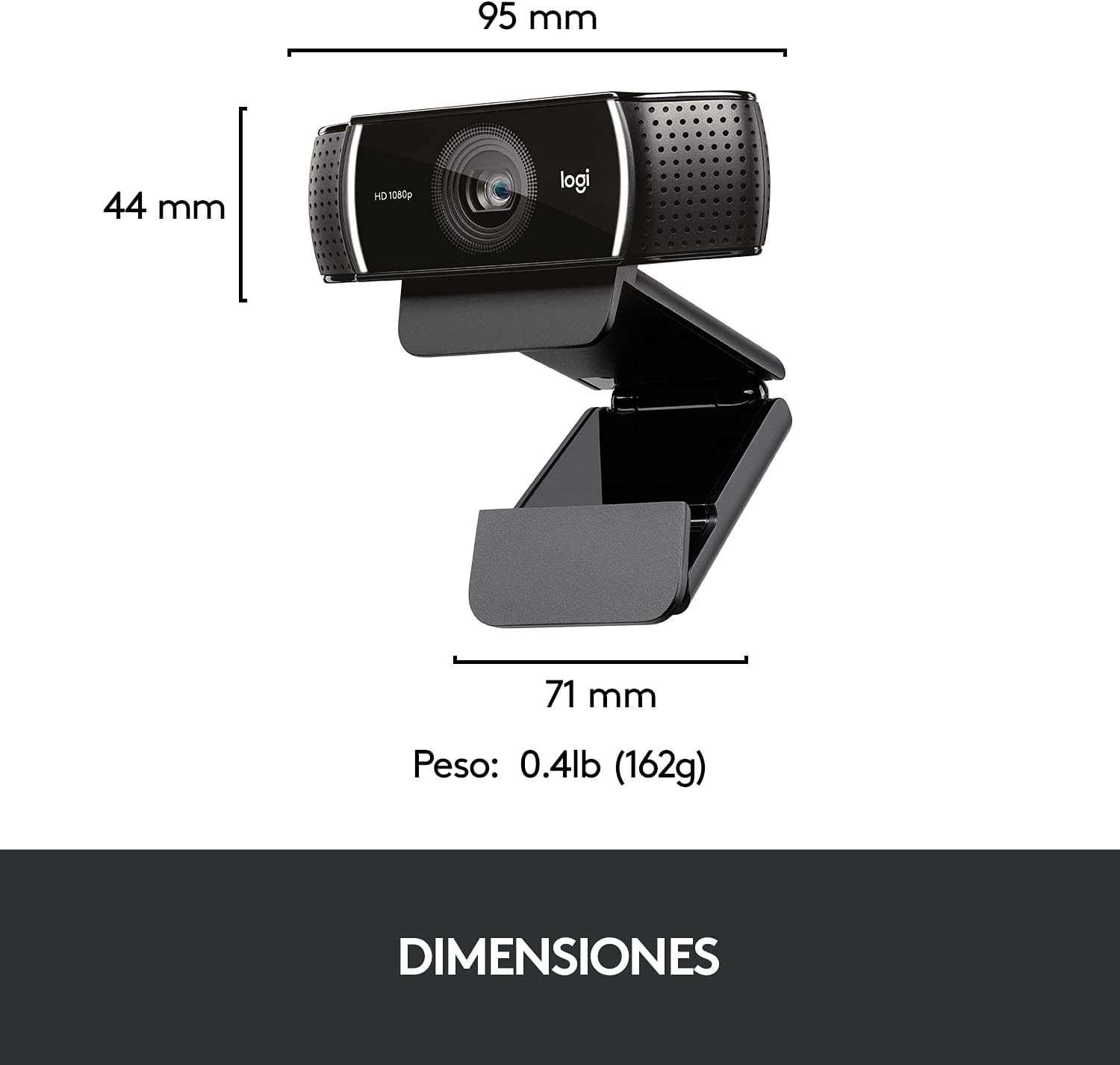 Webcam Logitech C922 Pro Stream/ Foco Automático/ 1080P Full HD - Imagem 8