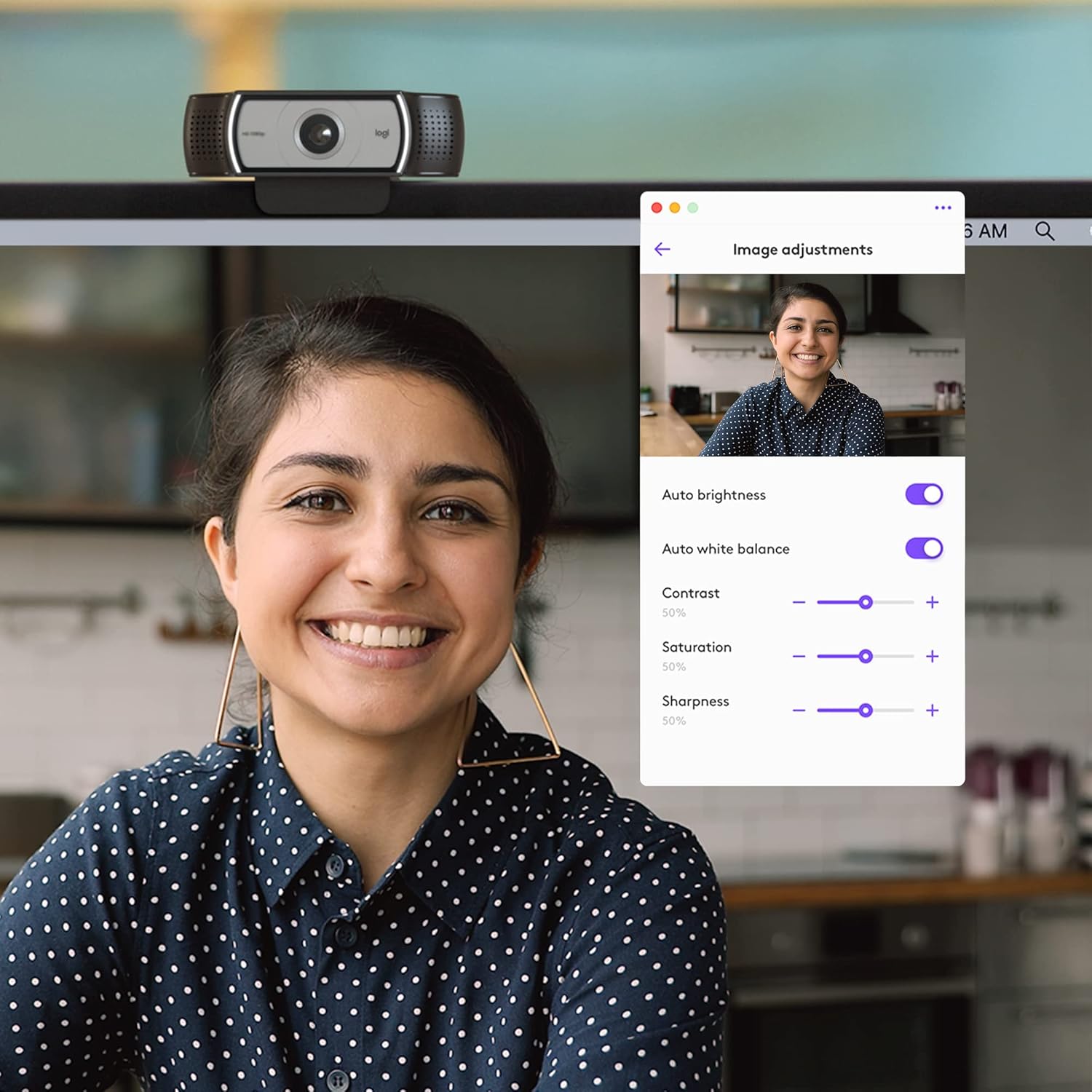 Webcam Logitech C930E/ Focagem Automática/ 1920 x 1080 Full HD - Imagem 8