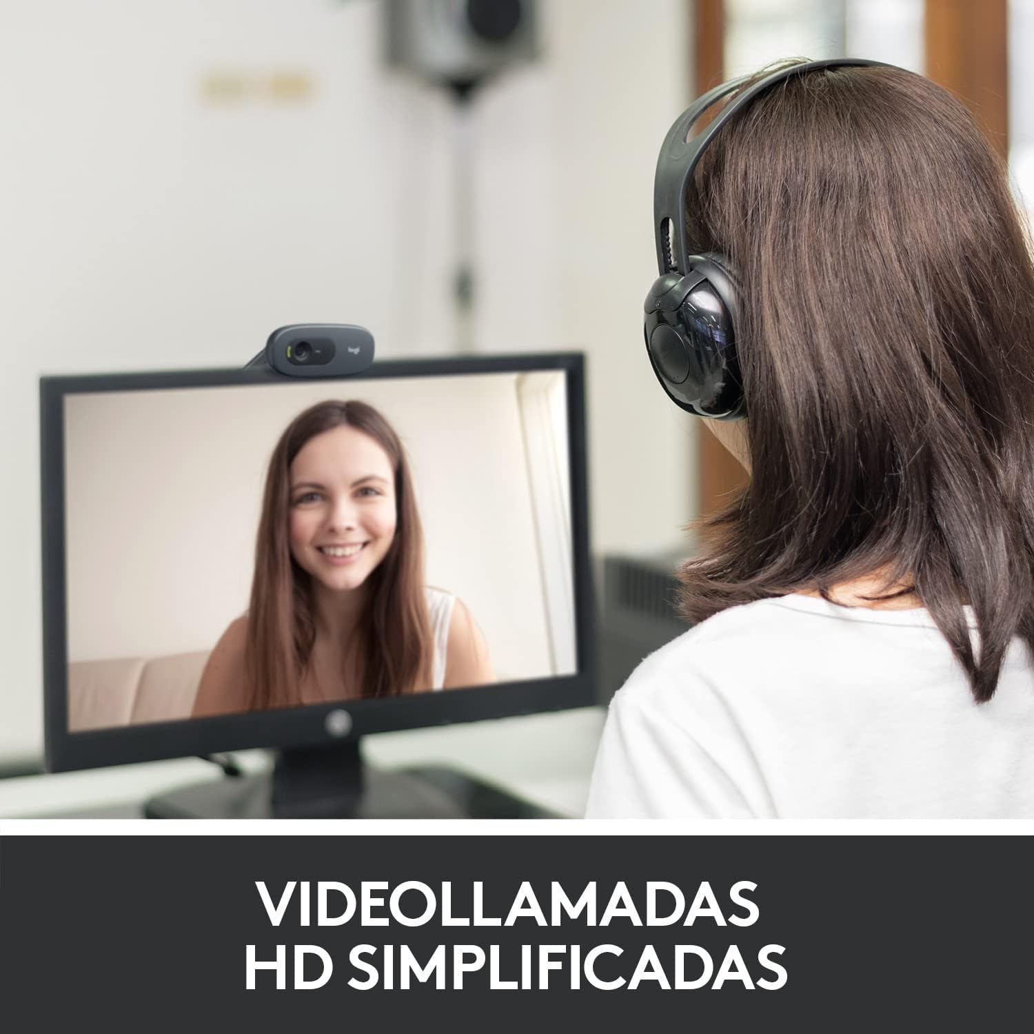 Webcam Logitech HD C270/ 1280 x 720 HD - Imagem 2