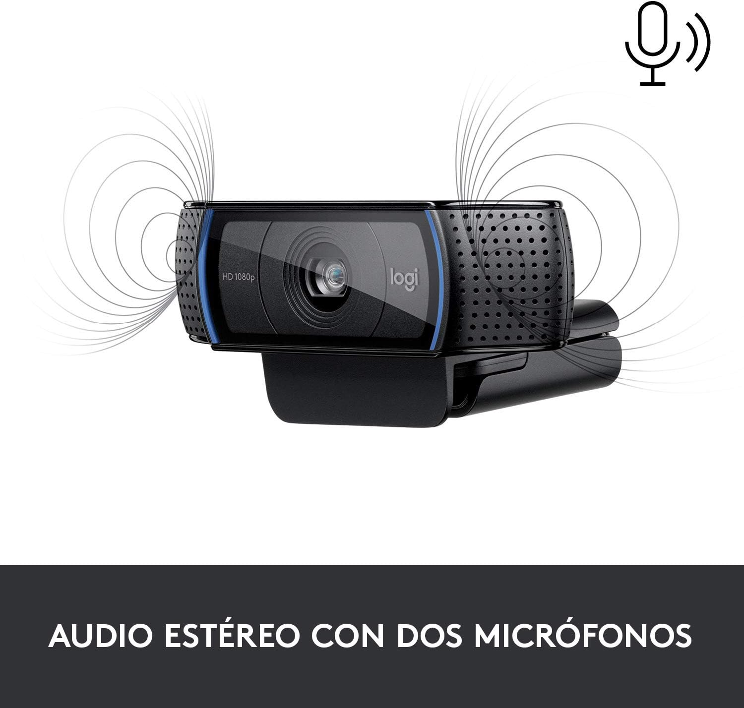 Webcam Logitech HD Pro C920/ 1920 x 1080 Full HD - Imagem 5