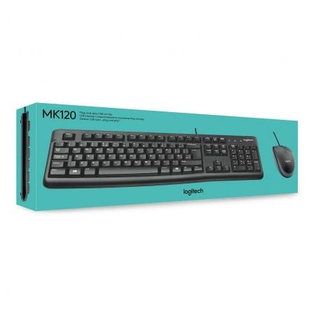 Teclado e Rato Logitech Desktop MK120 - Imagem 5