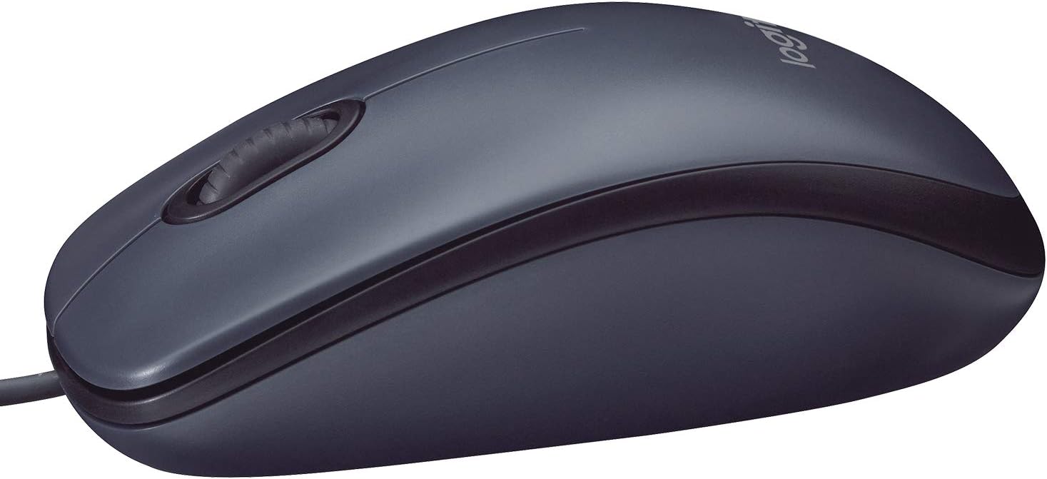 Rato Logitech M90/ Até 1000 DPI/ Cinzento V2 - Imagem 3