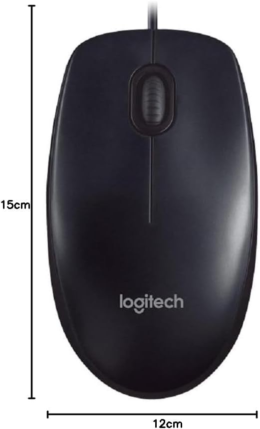 Rato Logitech M90/ Até 1000 DPI/ Cinzento V2 - Imagem 7