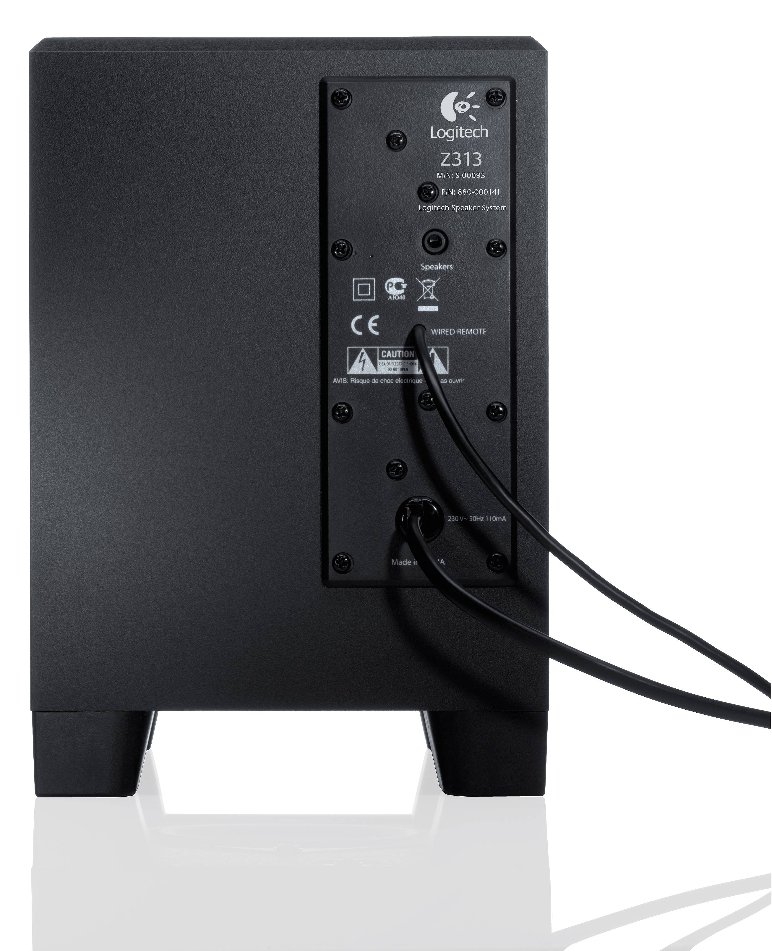 Altifalantes Logitech Z313/ 50W/ 2.1 - Imagem 6