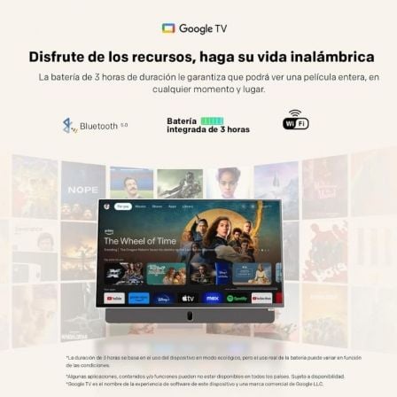 Televisão Portátil METZ 24MPE7000Z 24" Full HD Smart Google TV Bateria Wi-Fi Bluetooth - Imagem 5