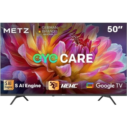 Televisor METZ 50MUF7000Z 50" Ultra HD 4K Smart Google TV HDR10 MEMC WiFi Preto