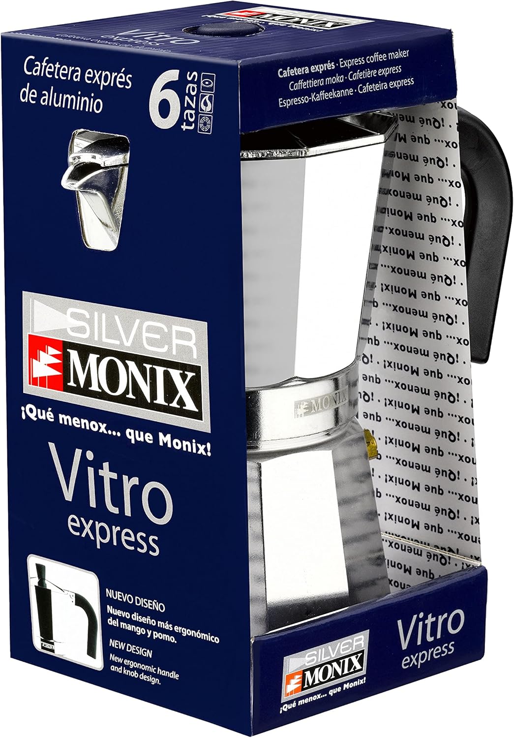 Cafeteira Italiana Monix Expres M620012/ 12 Chávenas - Imagem 3