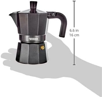 Cafeteira Italiana Monix Noir M640003/ 3 Chávenas/ Preta - Imagem 7