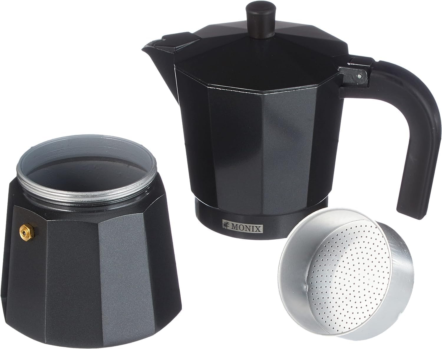 Cafeteira Italiana Monix Noir M640003/ 3 Chávenas/ Preta - Imagem 5