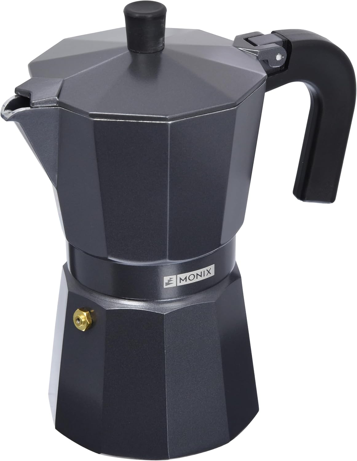 Cafeteira Italiana Monix Noir M640006/ 6 Chávenas/ Preta