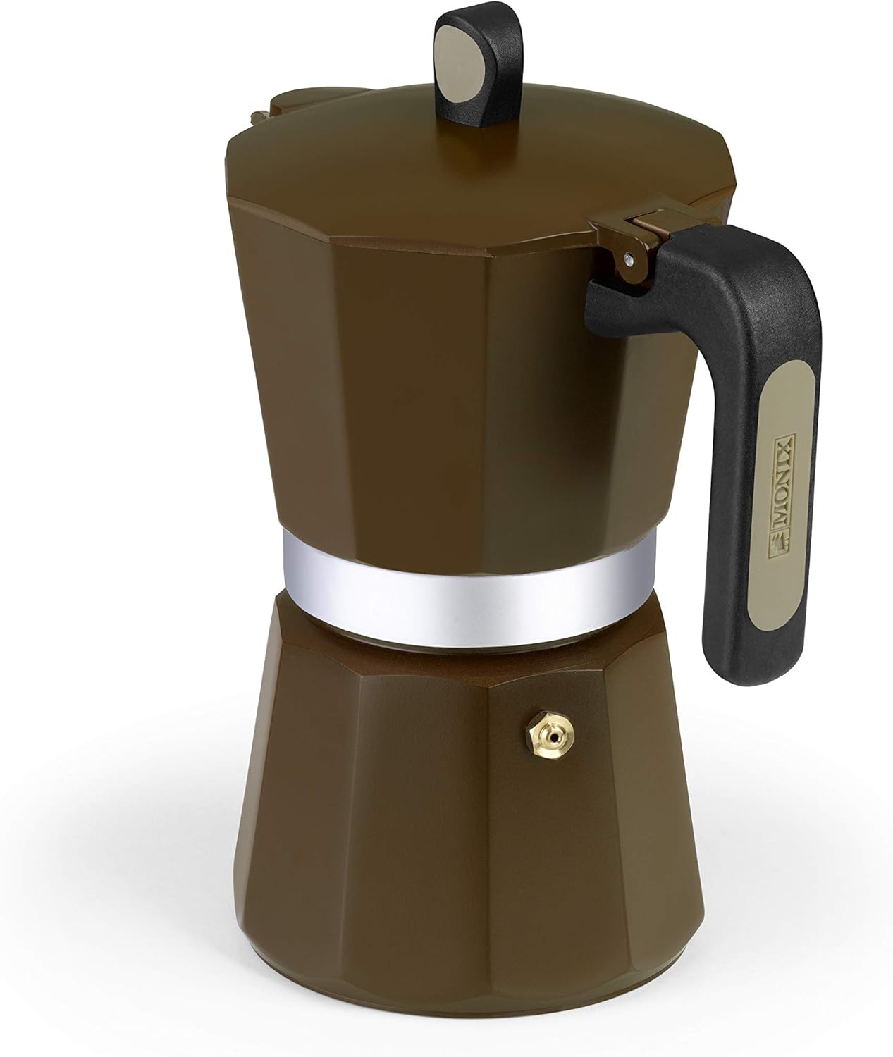 Cafeteira Italiana Induction Cream M671012/ 12 Chávenas/ Castanho - Imagem 2