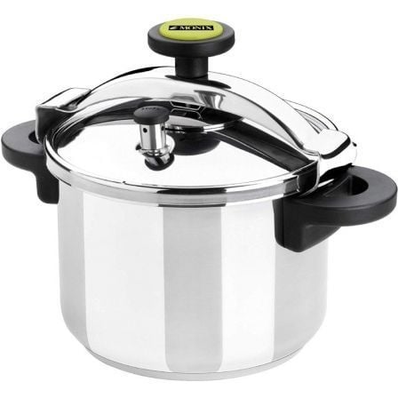 Panela de Pressão Monix Classica M530005/ 12L/ Aço Inoxidável/ Adequada para Indução