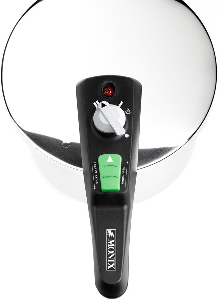Panela de Pressão Monix Quick/ 22cm/ 6L/ Aço Inoxidável - Imagem 4