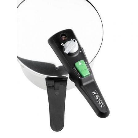 Panela de Pressão Monix Quick M560004/ 18 cm/ 9 L/ Aço Inoxidável - Imagem 3