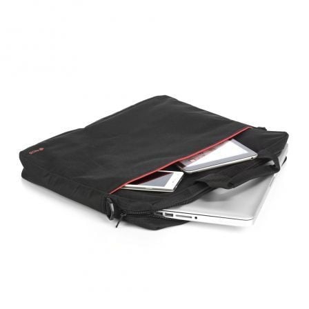 Mala Monray Enterprise para Portáteis até 15.6"/ Preto/ Vermelho - Imagem 2