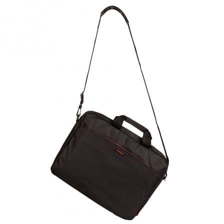 Mala Monray Enterprise para Portáteis até 15.6"/ Preto/ Vermelho - Imagem 3