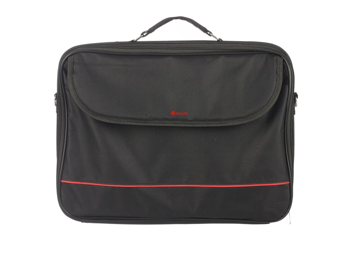 Mala Monray Passenger Plus para Portáteis até 18"/ Fita para Trolley/ Preto