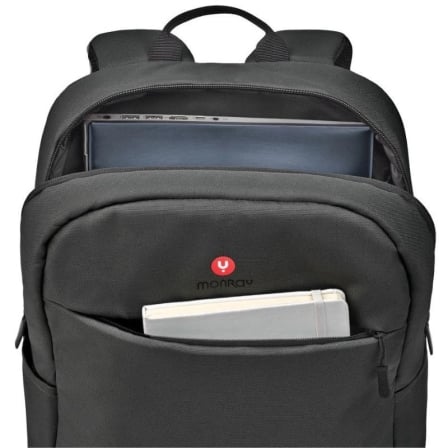 Mochila Monray Sacks Venture para Portáteis até 15.6" 13L Impermeável Preto - Imagem 4