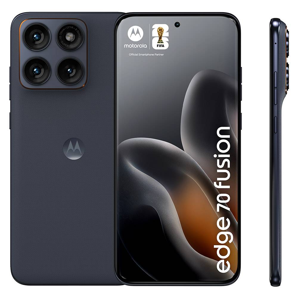Smartphone Motorola Edge 70 Fusion 6.78" 5G 8GB 256GB Preto