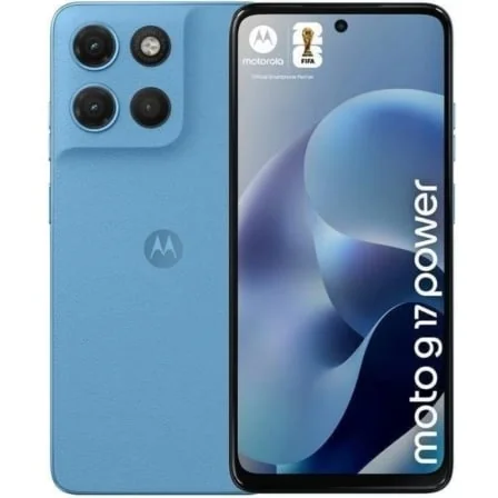 Smartphone Motorola Moto G17 Power 6.72" MediaTek Helio G81 4GB 256GB Azul Claro