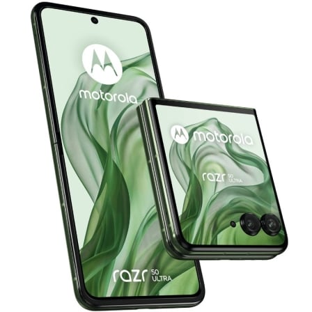 Smartphone Motorola Razr 50 Ultra 6.9" pOLED 12GB 512GB 5G Verde - Imagem 1
