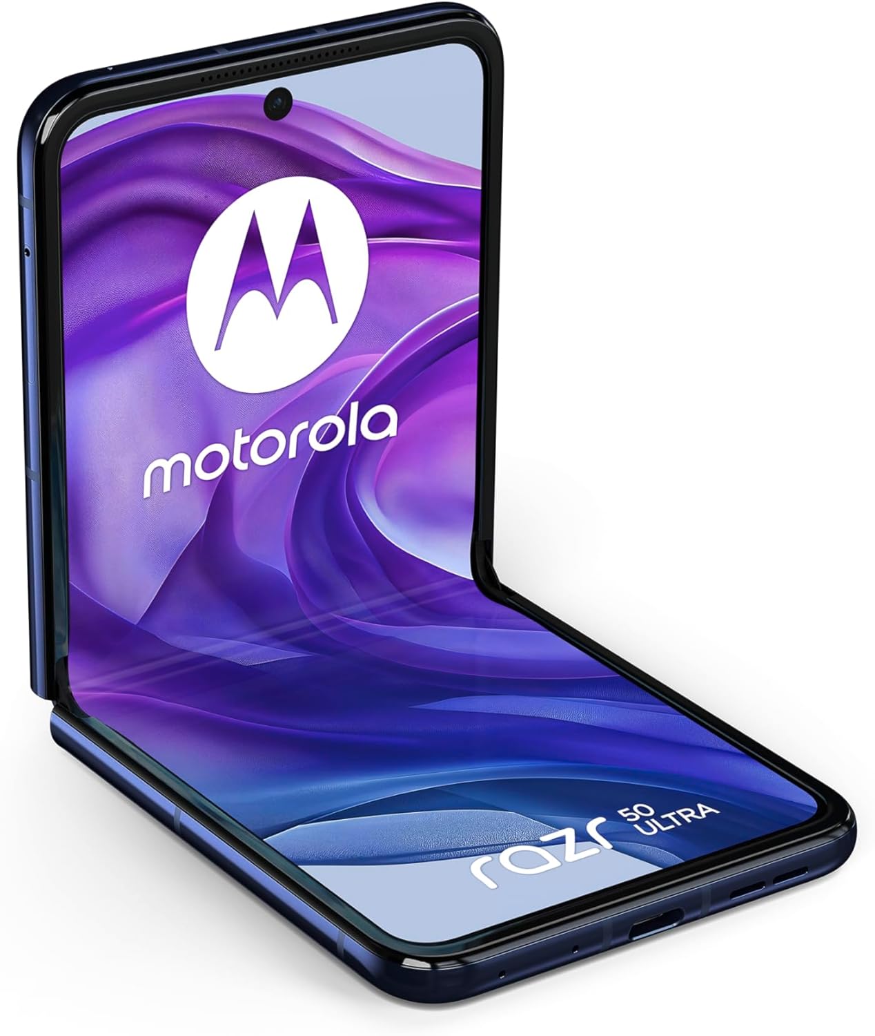 Smartphone Motorola Razr 50 Ultra 6.9" 12GB 512GB Snapdragon 8s Gen 3 5G Azul Escuro - Imagem 5