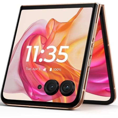 Smartphone Motorola Razr 50 Ultra 12GB 512GB 6.9" pOLED 165Hz 5G Laranja - Imagem 5