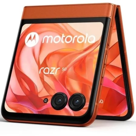 Smartphone Motorola Razr 50 6.9" 8GB 256GB 5G Laranja - Imagem 5