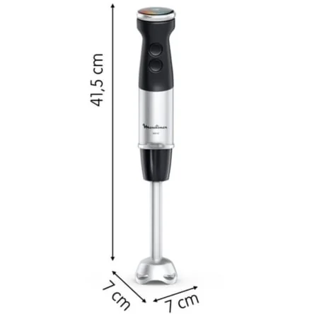 Varinha Mágica Moulinex Quickchef DD671810 1000W 20 Velocidades 0.8L Preto - Imagem 2